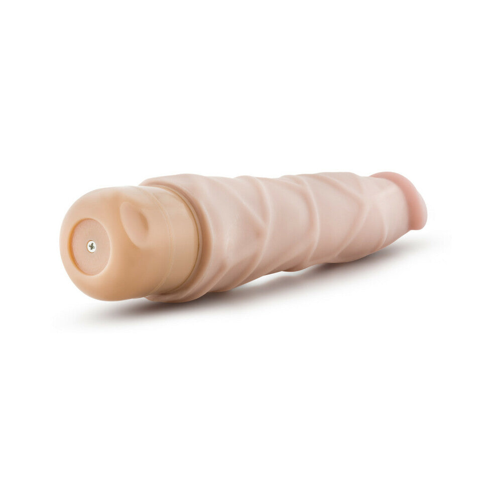 Blush Dr. Skin Vibe 1 Realistic 9 in. Vibrating Dildo Beige