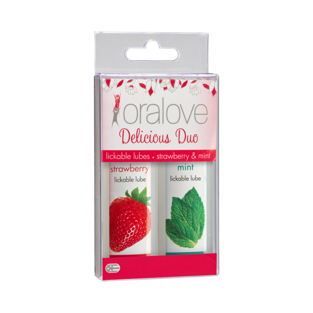 Oralove Delicious Duo Strawberry and Mint