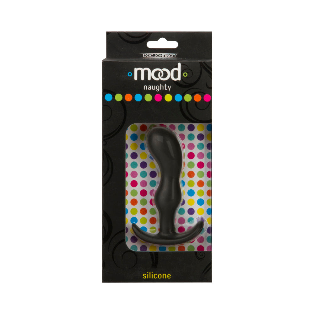 Mood Naughty 2 Medium Blk Sili Butt Plug