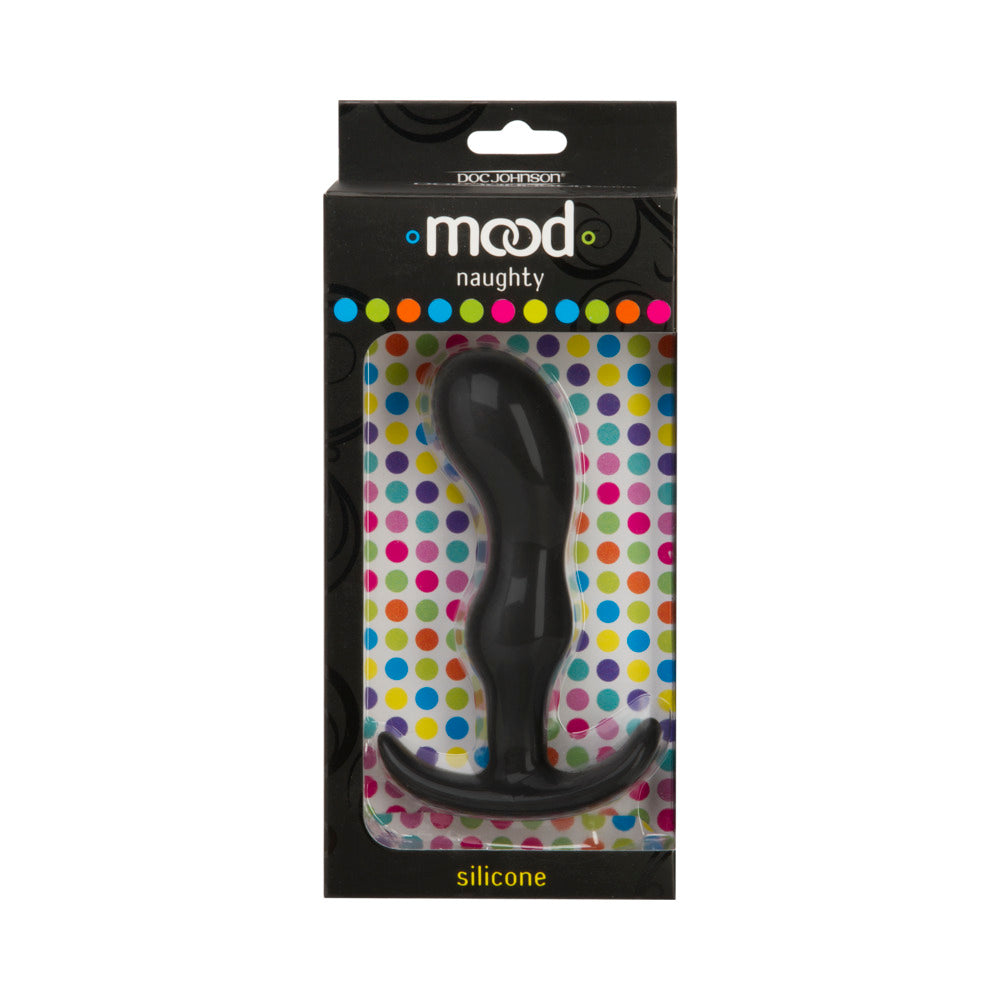 Mood Naughty 2 Large Blk Sili Butt Plug