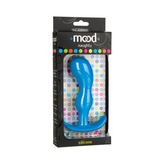 Mood - Naughty 2 - Large Blue Silicone Butt Plug