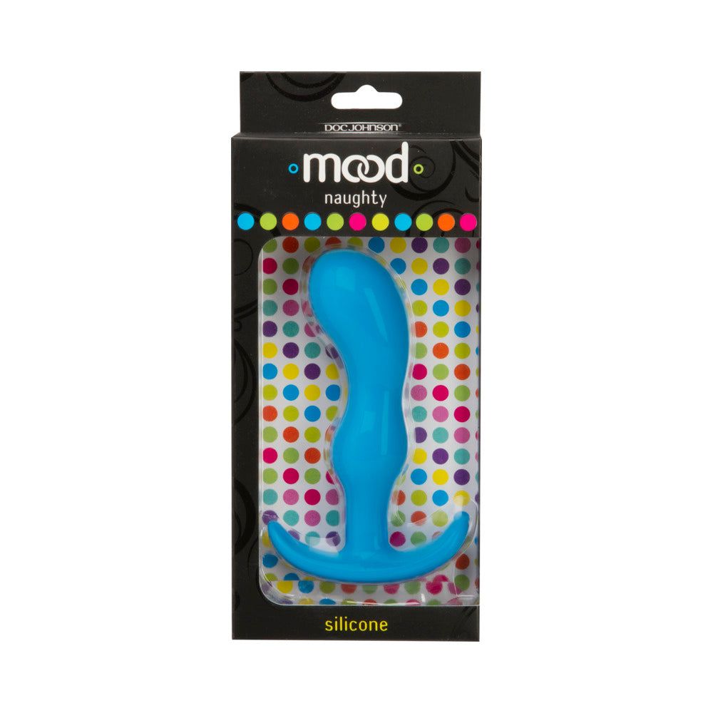 Mood Naughty 2 Large Blue Sili Butt Plug