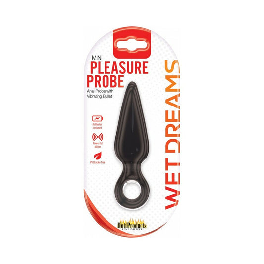 Wet Dreams Mini Pleasure Probe-Black