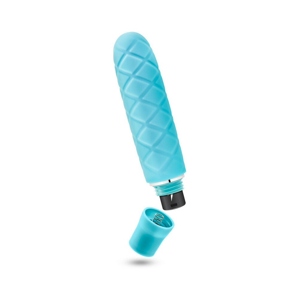 Luxe Cozi Mini Slimline Vibrator Aqua