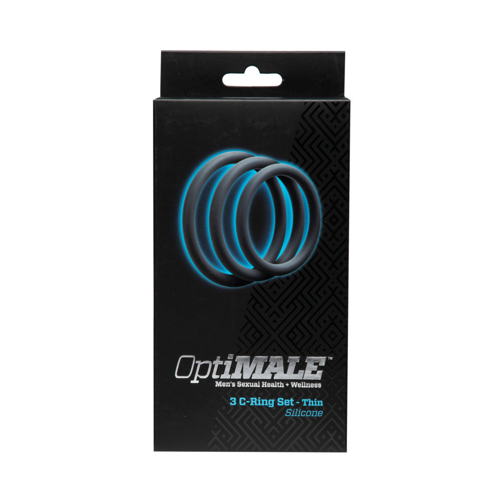 OptiMALE – 3 C-Ring Set – Thin Slate