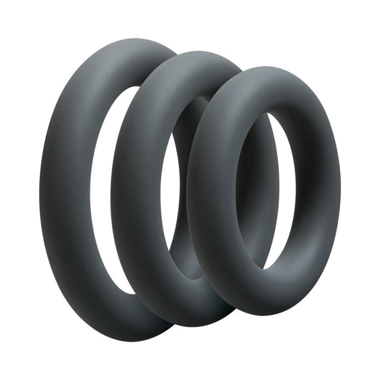 OptiMALE – 3 C-Ring Set – Thick Slate