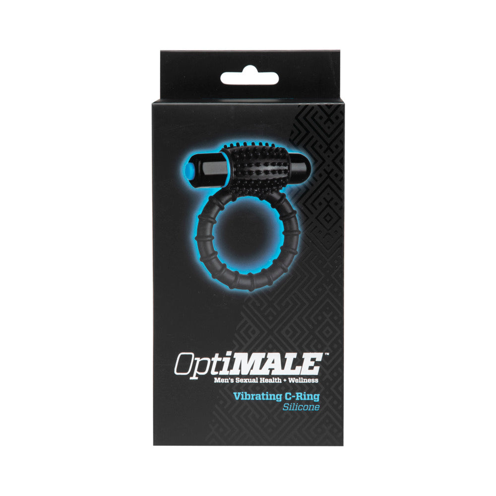 OptiMALE – Vibrating C-Ring Black