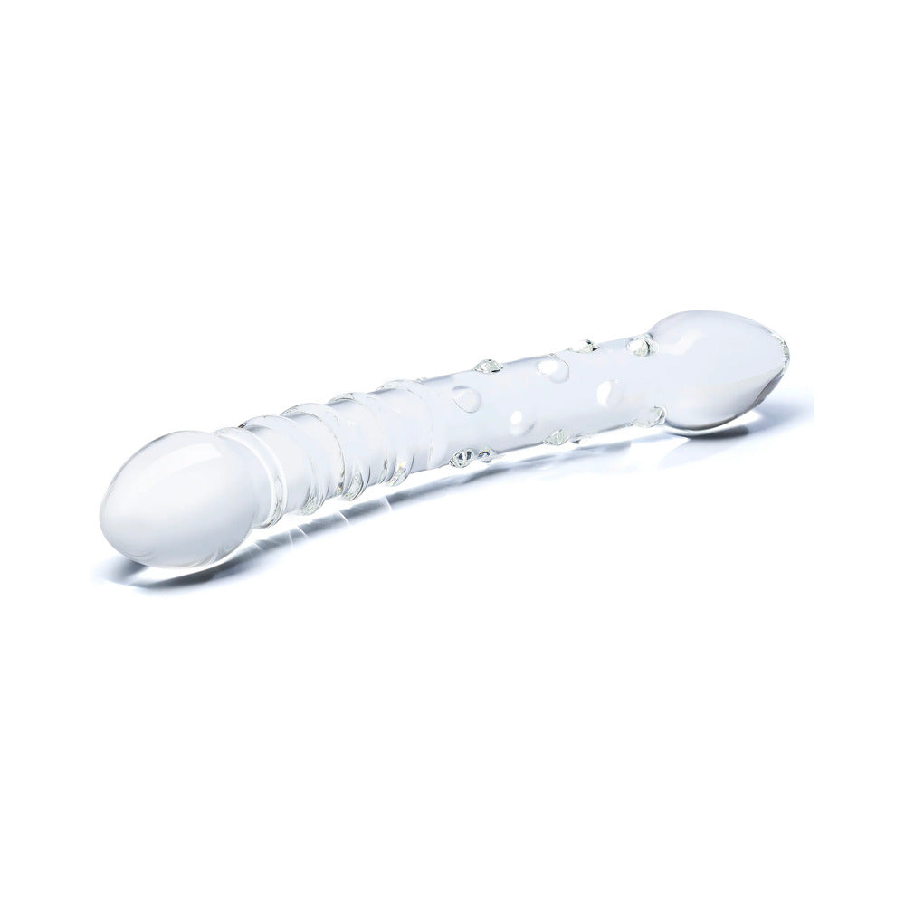 Glas 10in Double Trouble Glass Dildo