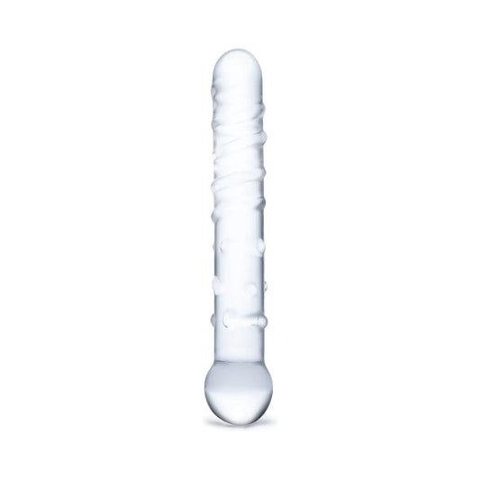 Glas 7in Callisto Clear Glass Dildo