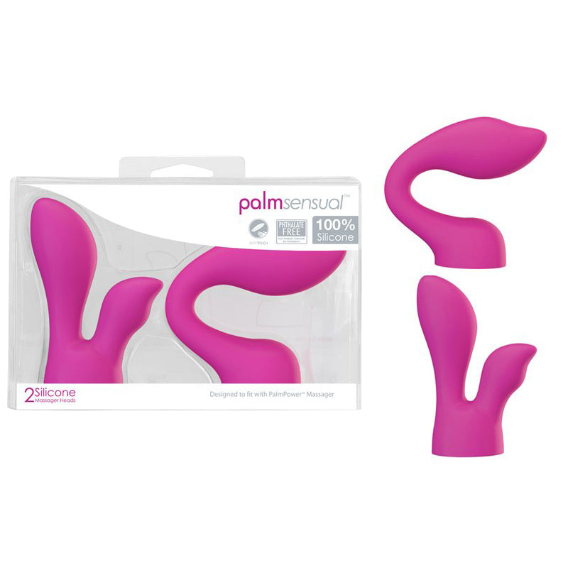 Palm Power Massager Heads Sensual  (Set of 2)