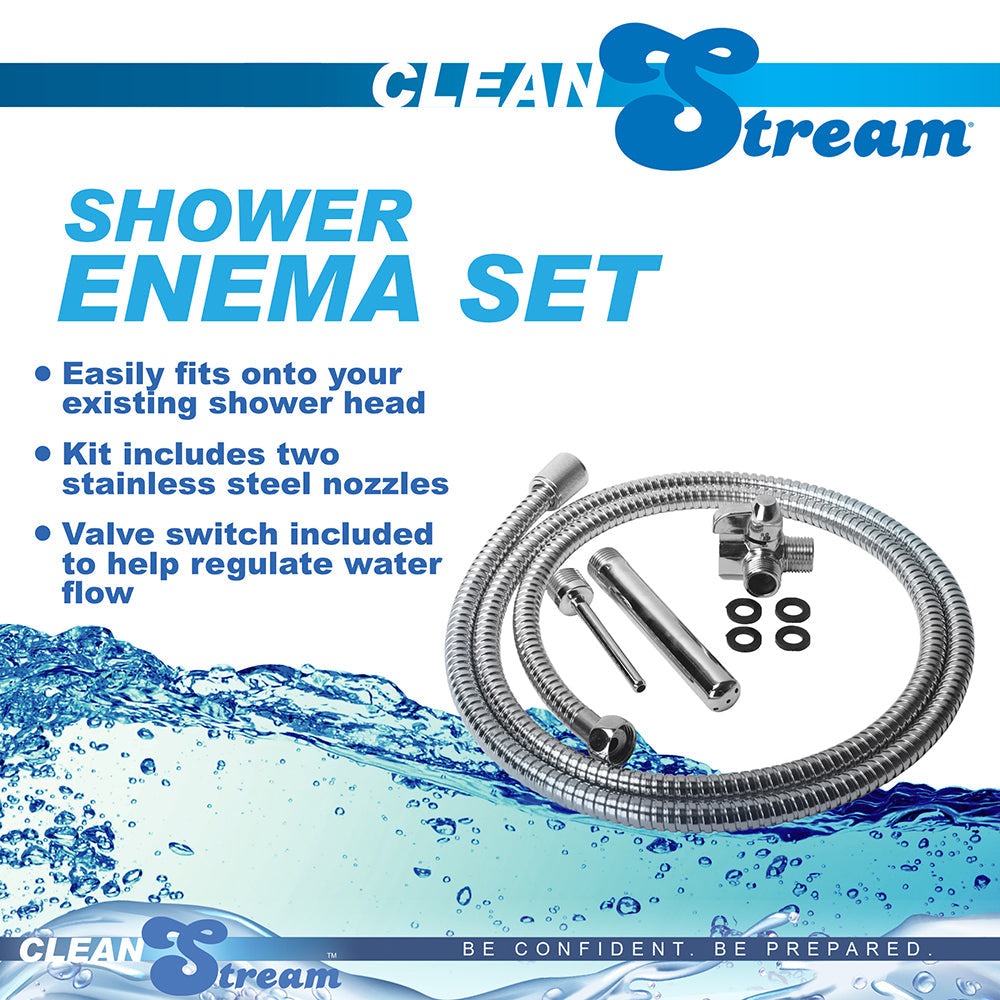 CleanStream Shower Enema Set