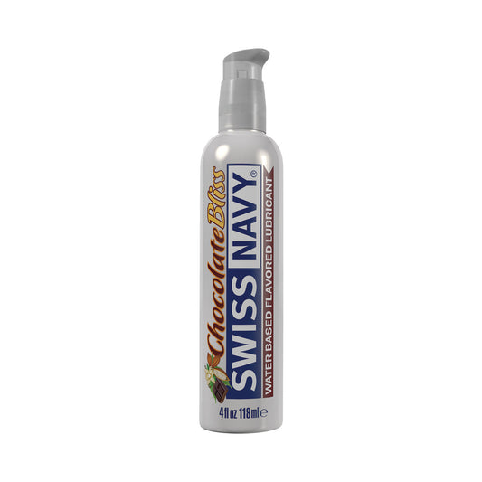 Swiss Navy Chocolate Bliss Water-Based Flavored Lubricant 4 oz.