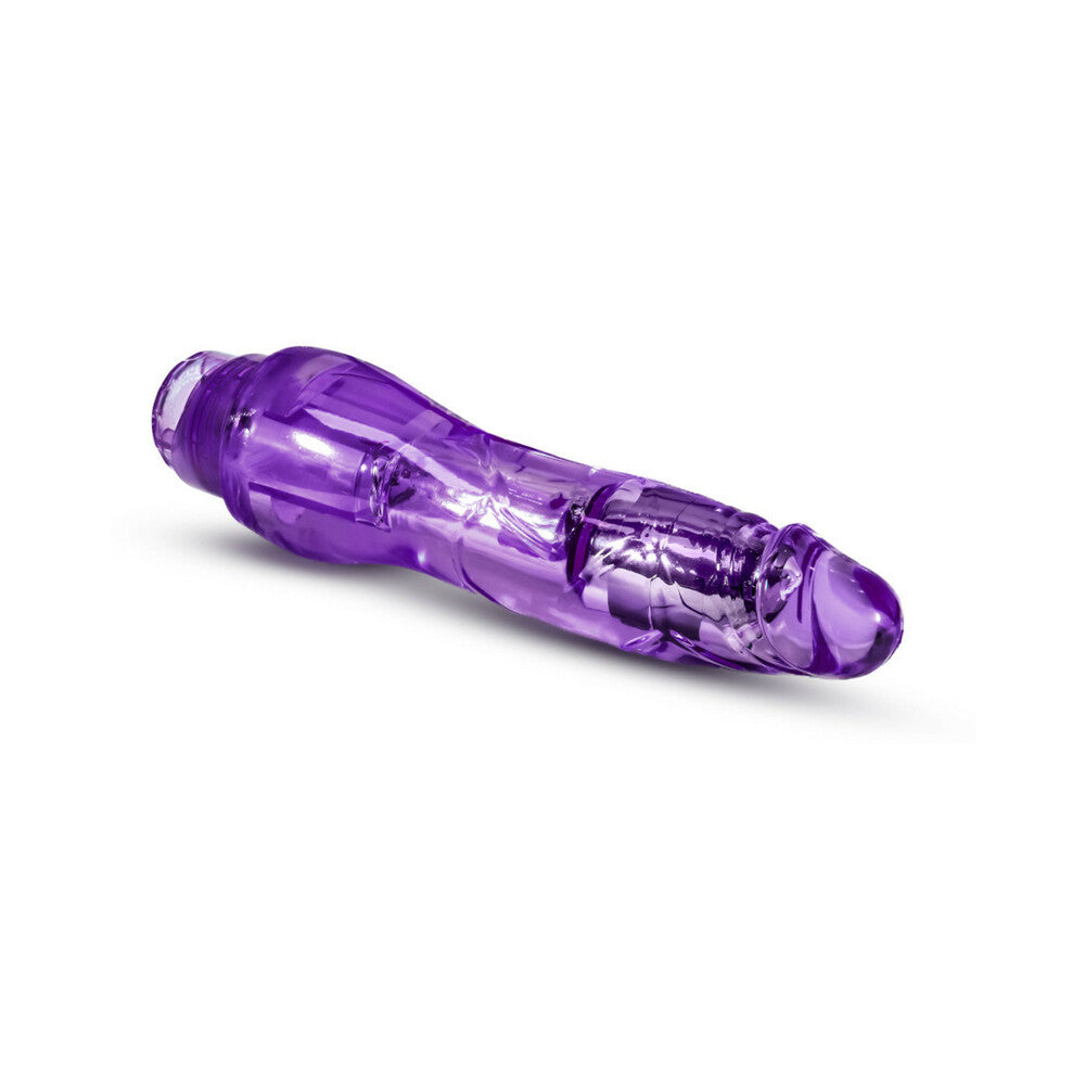 Naturally Yours Fantasy Vibe Realistic 8.5 in. Vibrating Dildo Purple