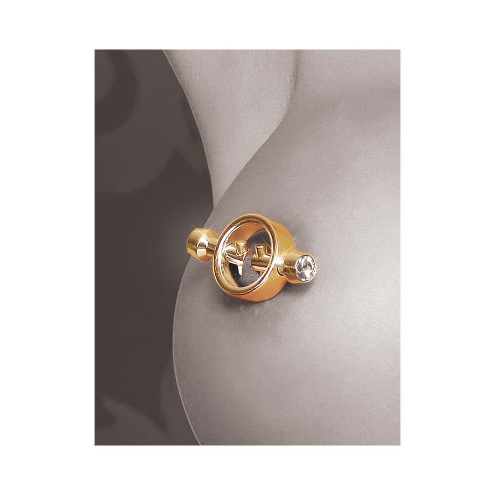 FF Gold Magnetic Nipple Clamps Gold