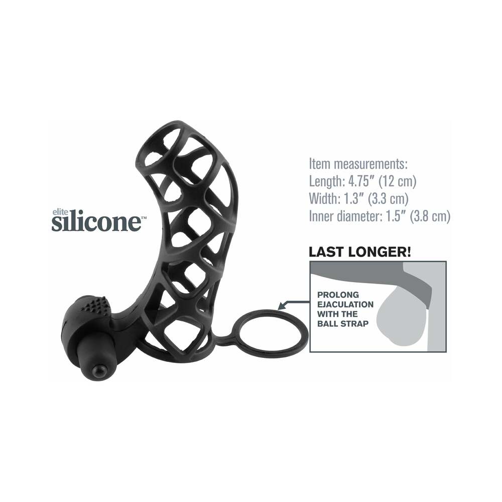 FX Vibr Extreme Silicone Power Cage Blk