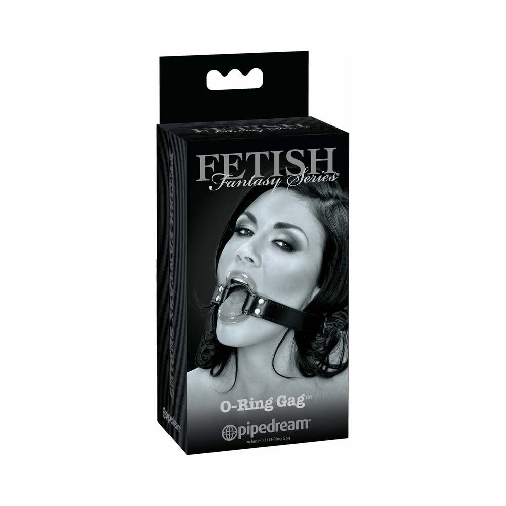 Pipedream Fetish Fantasy Series Limited Edition Adjustable O-Ring Gag Black