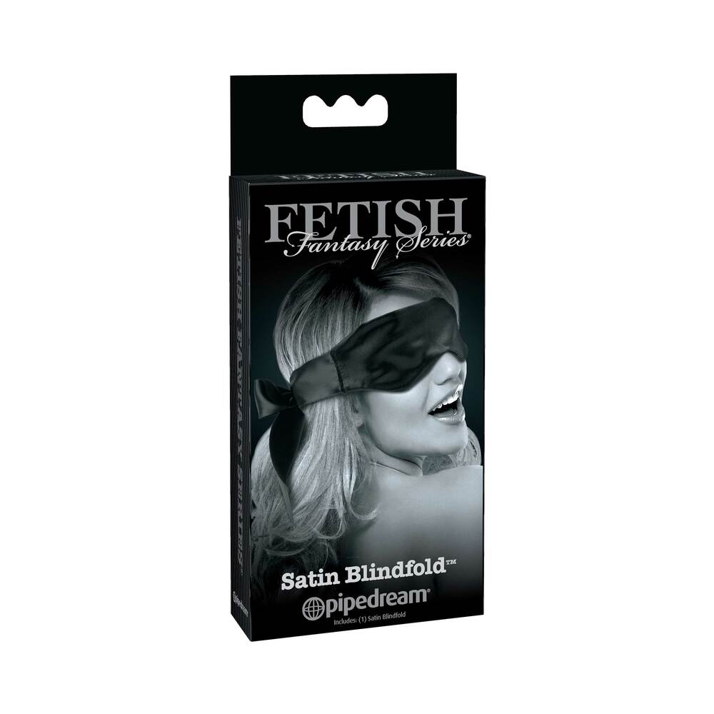 Pipedream Fetish Fantasy Series Limited Edition Satin Blindfold Black