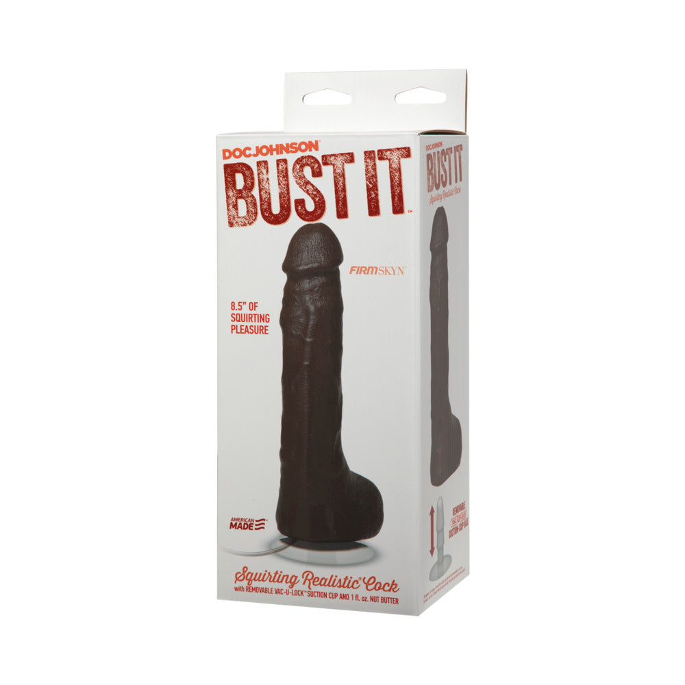 Bust It Squirting Polla Realista Negra