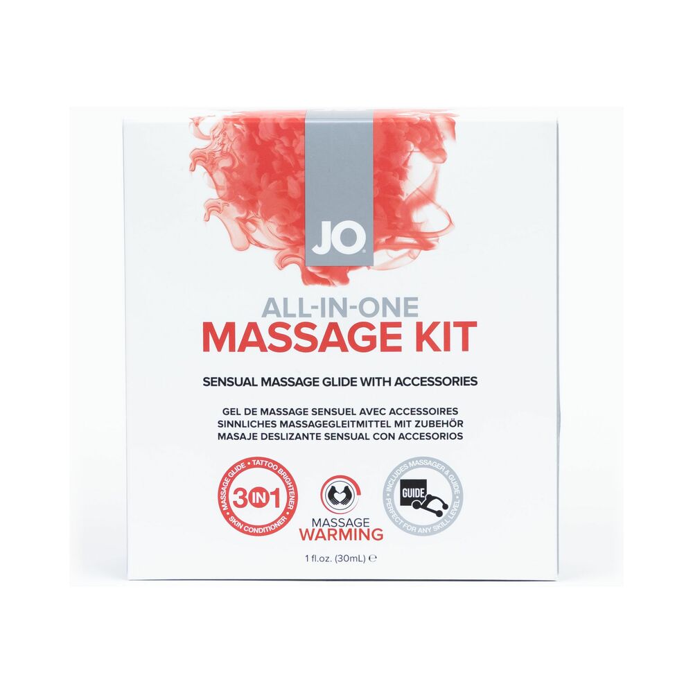 JO All-In-One Massage Kit Warming 1oz