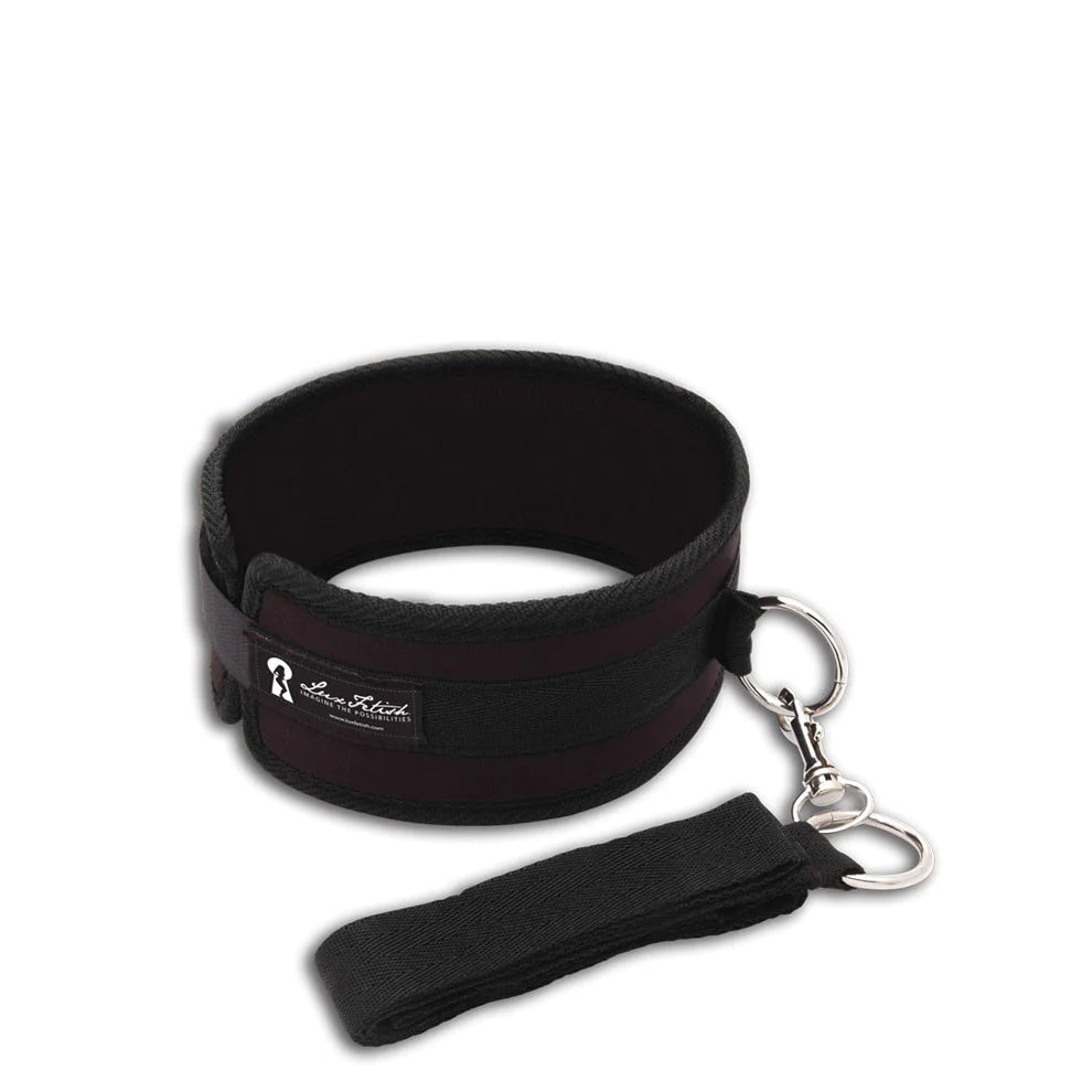 Lux Fetish Collar and Leash Set