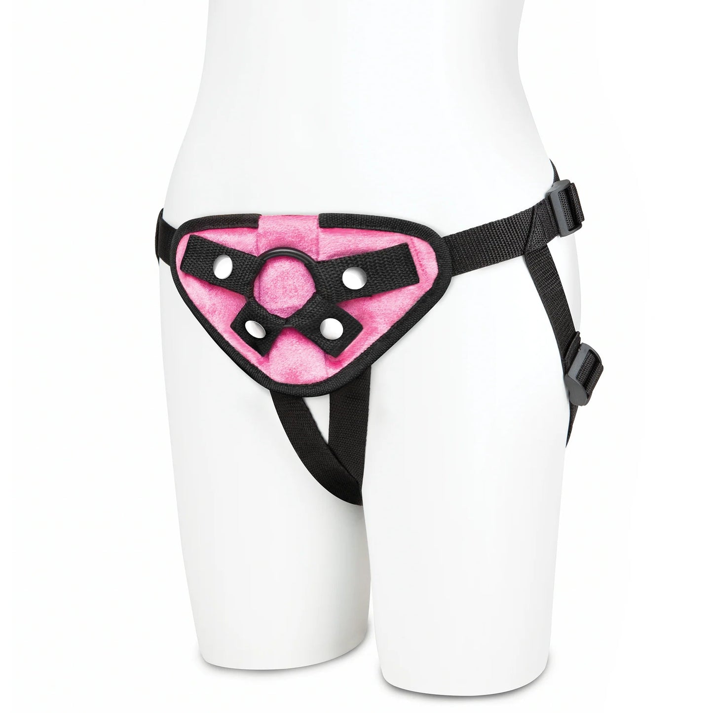 Lux Fetish Neoprene Strap-On Harness Pnk