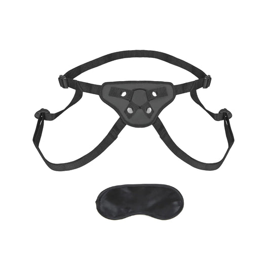 Lux Fetish Beginners StrapOn Harness Blk