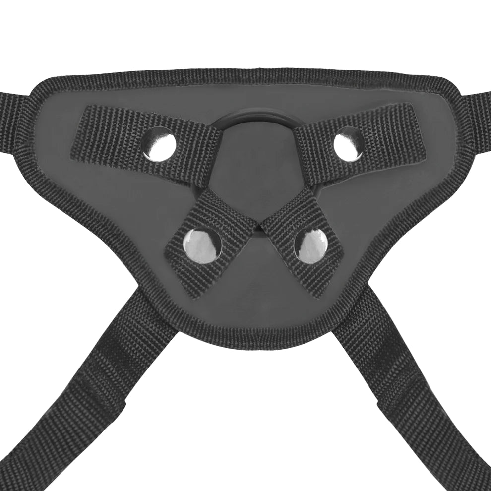 Lux Fetish Beginners StrapOn Harness Blk