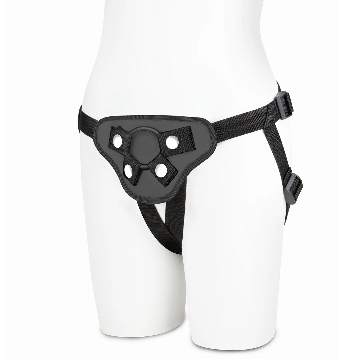 Lux Fetish Beginners StrapOn Harness Blk