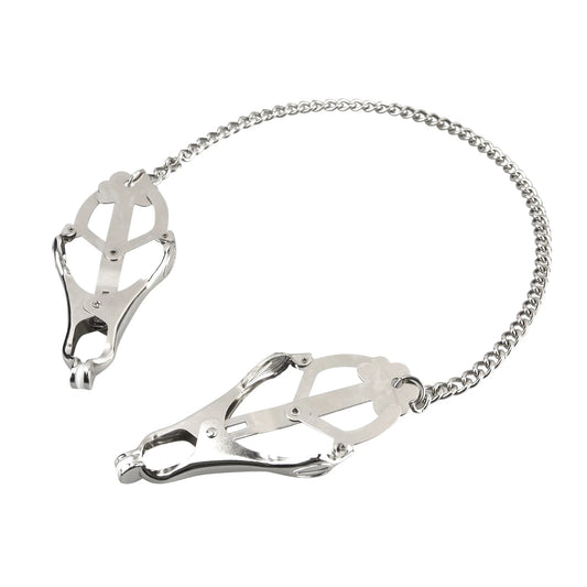 Lux Fetish Japanese Clover Nipple Clamps