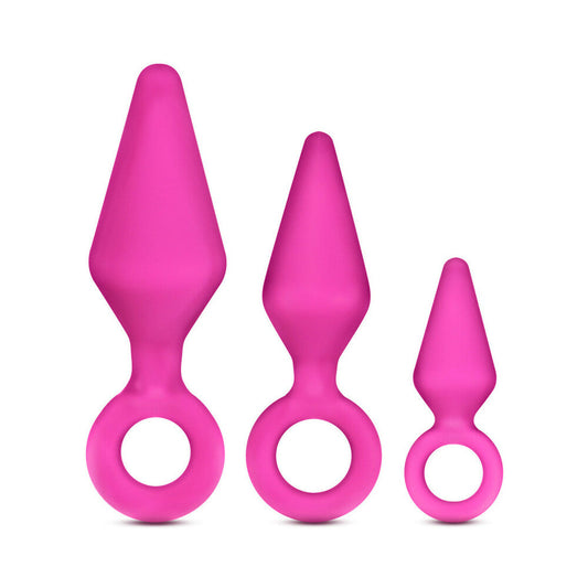 Luxe Candy Rimmer Anal Plug Kit Pink