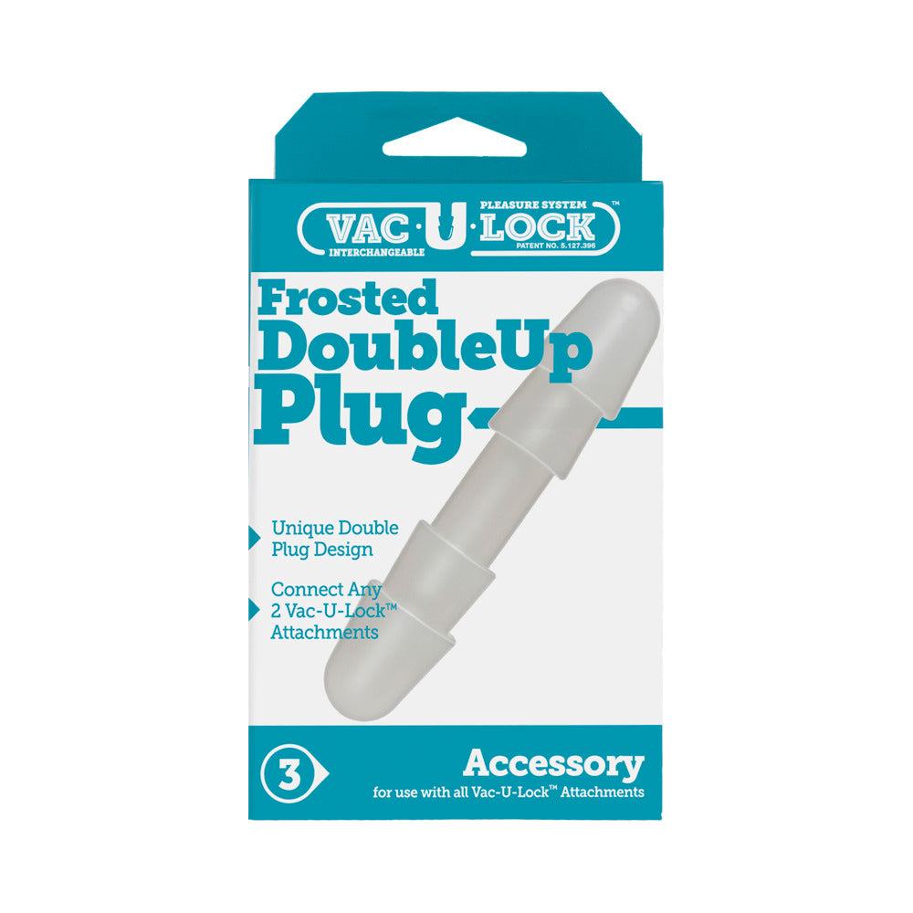 Vac-U-Lock Frosted DoubleUp Plug Frost