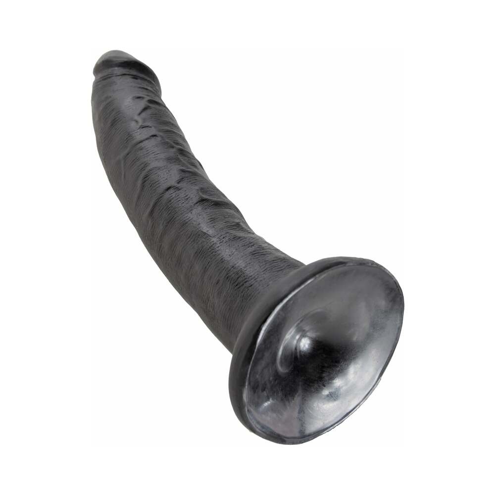 King Cock 7in Cock w/ Suction Cup Black