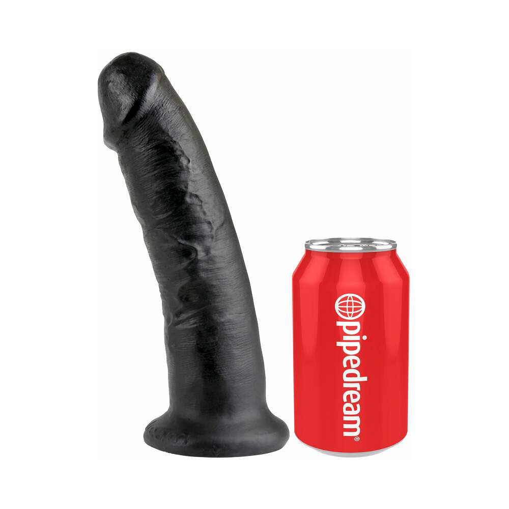 King Cock 9in Cock w/ Suction Cup Black