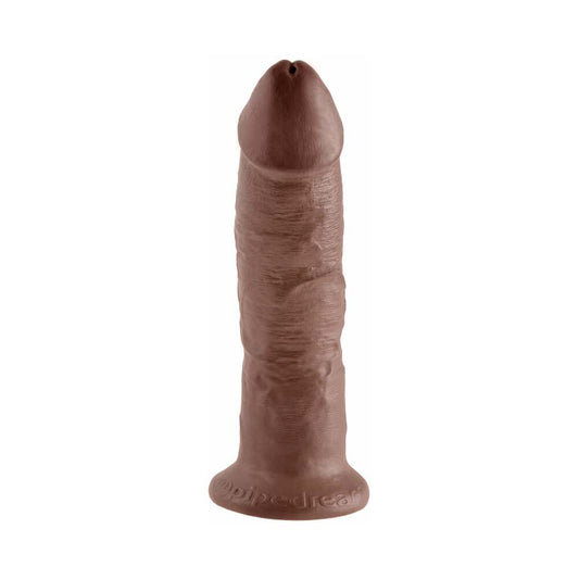 King Cock 9in Cock w/ Suction Cup Brown