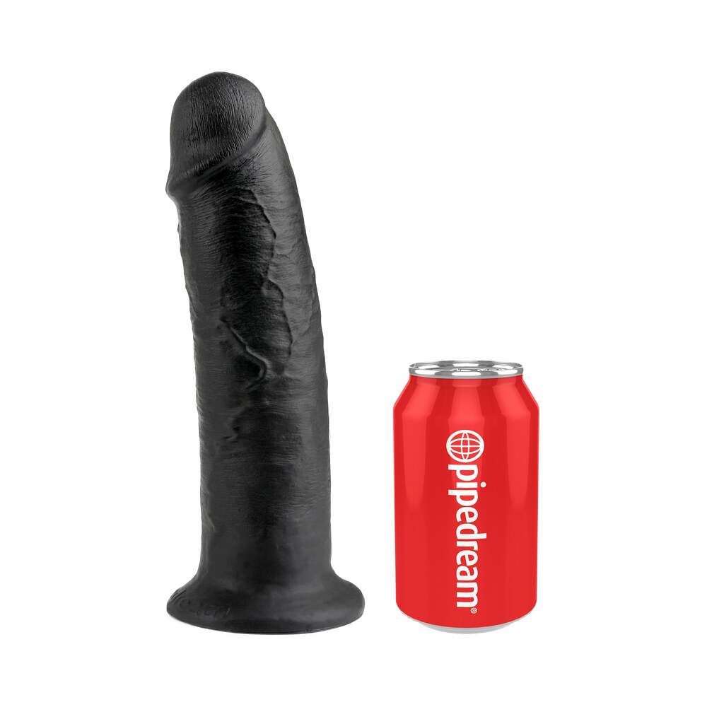 King Cock 10in Cock w/ Suction Cup Black