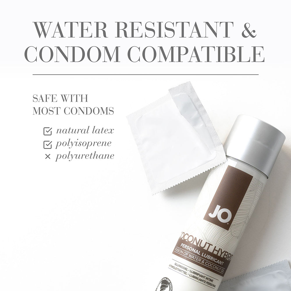 Lubricante híbrido original JO Coconut de 4 oz