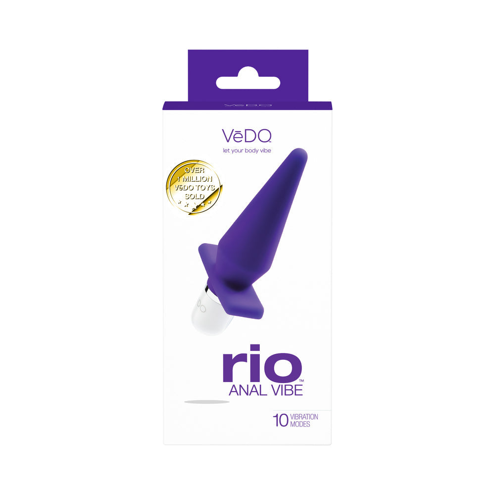 VeDO Rio Anal Vibe Into You Indigo