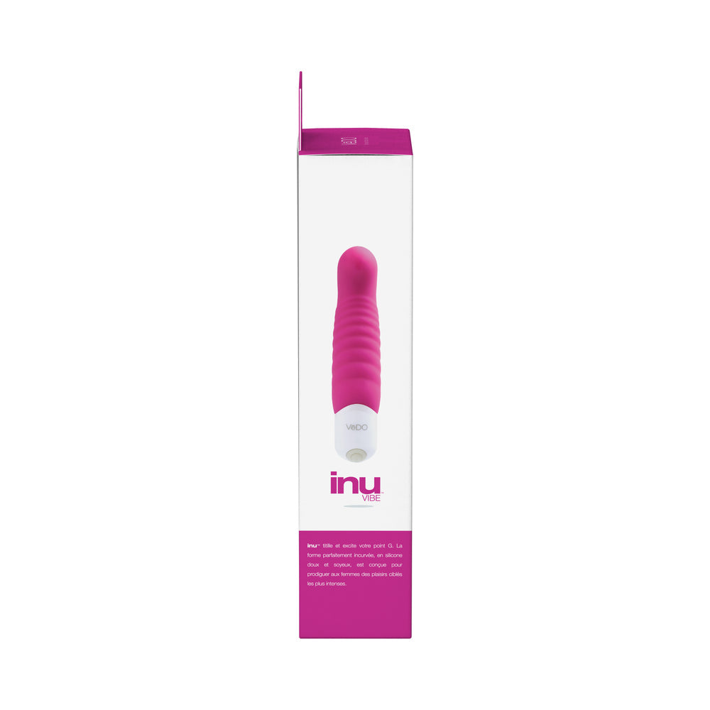 Mini vibrador caliente en la cama VeDO Inu rosa