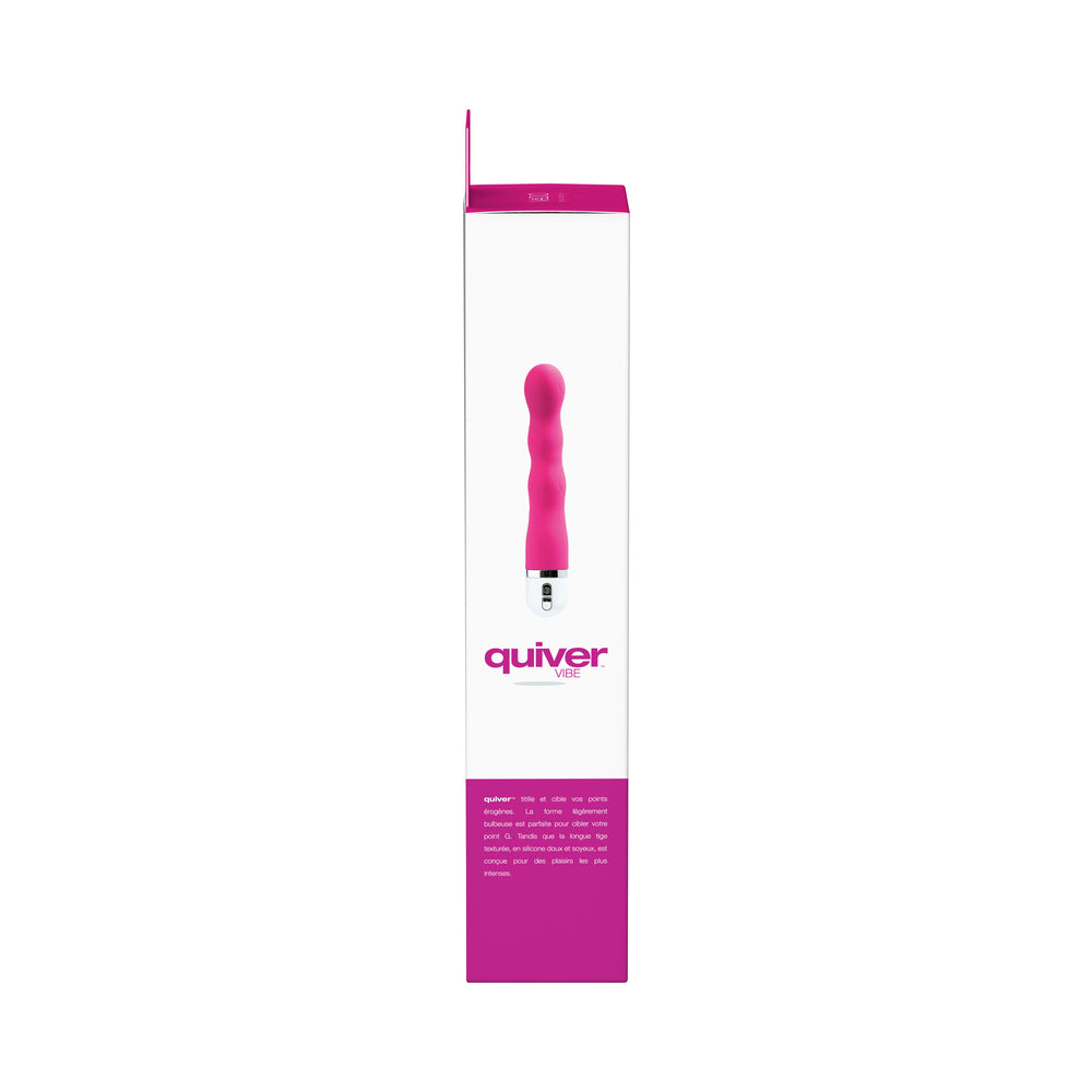 Mini vibrador caliente en la cama VeDO Quiver rosa