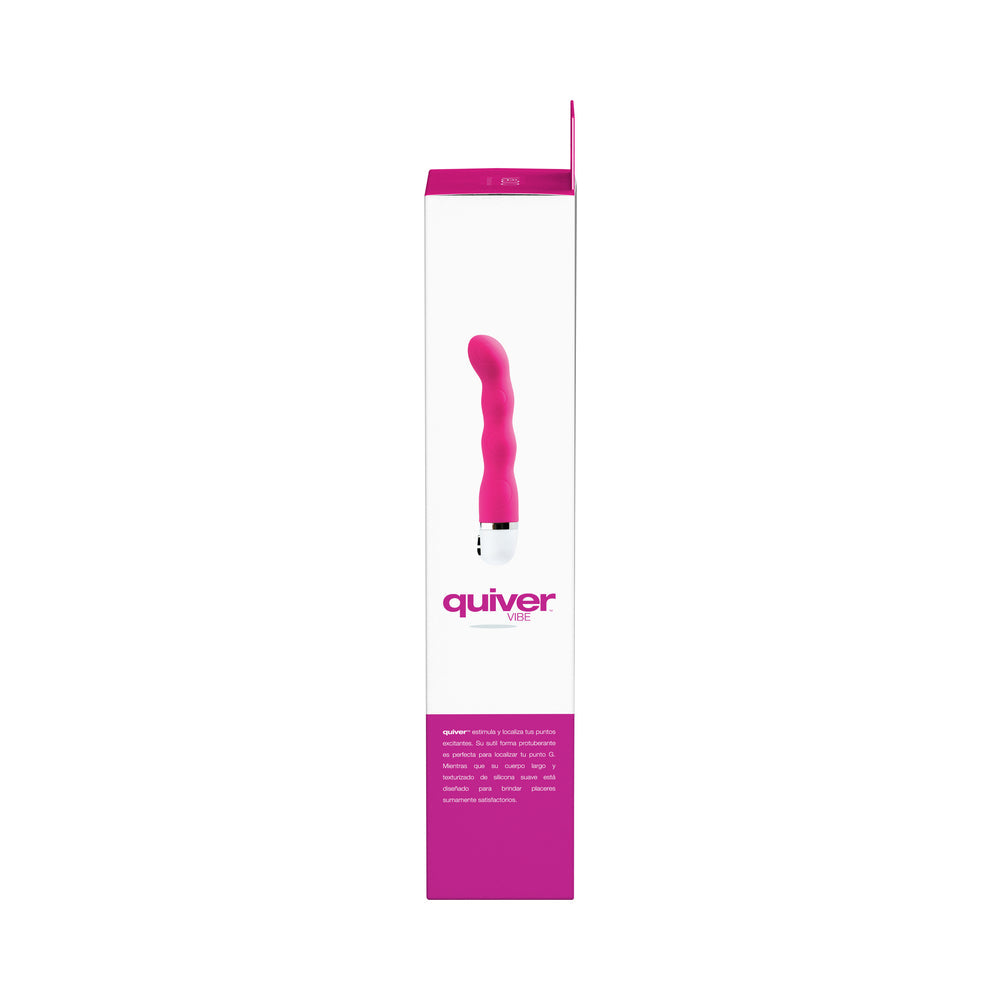 Mini vibrador caliente en la cama VeDO Quiver rosa