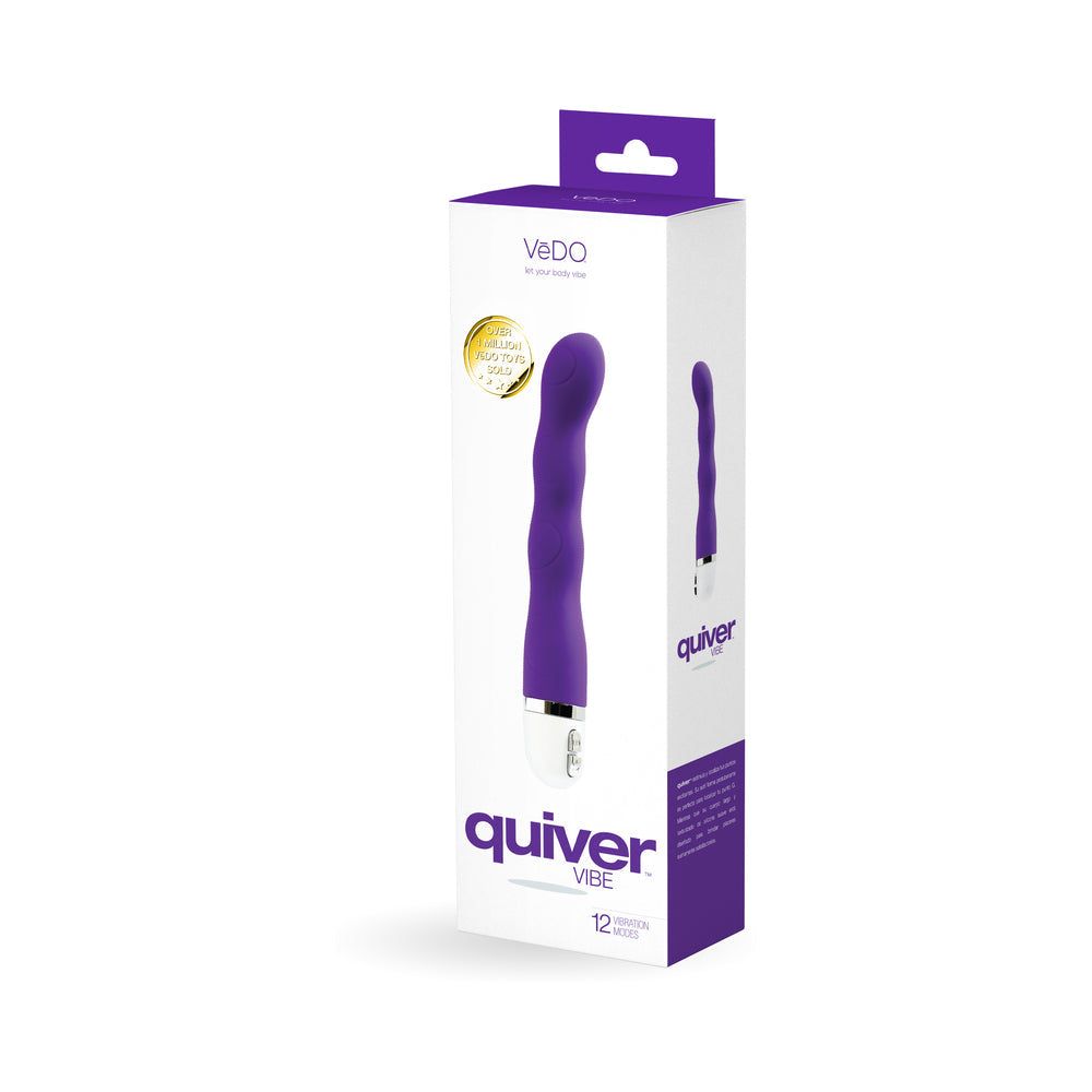 Vibrador VeDO Quiver Mini Into You Índigo