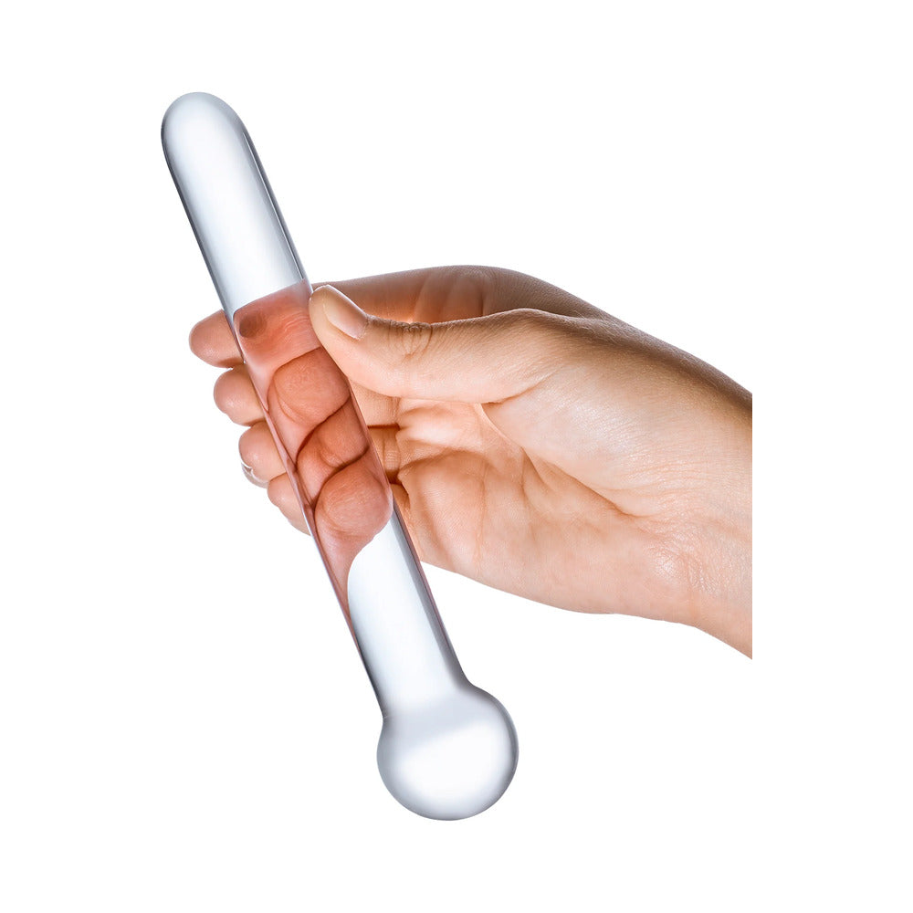 Glas 7in Straight Glass Dildo