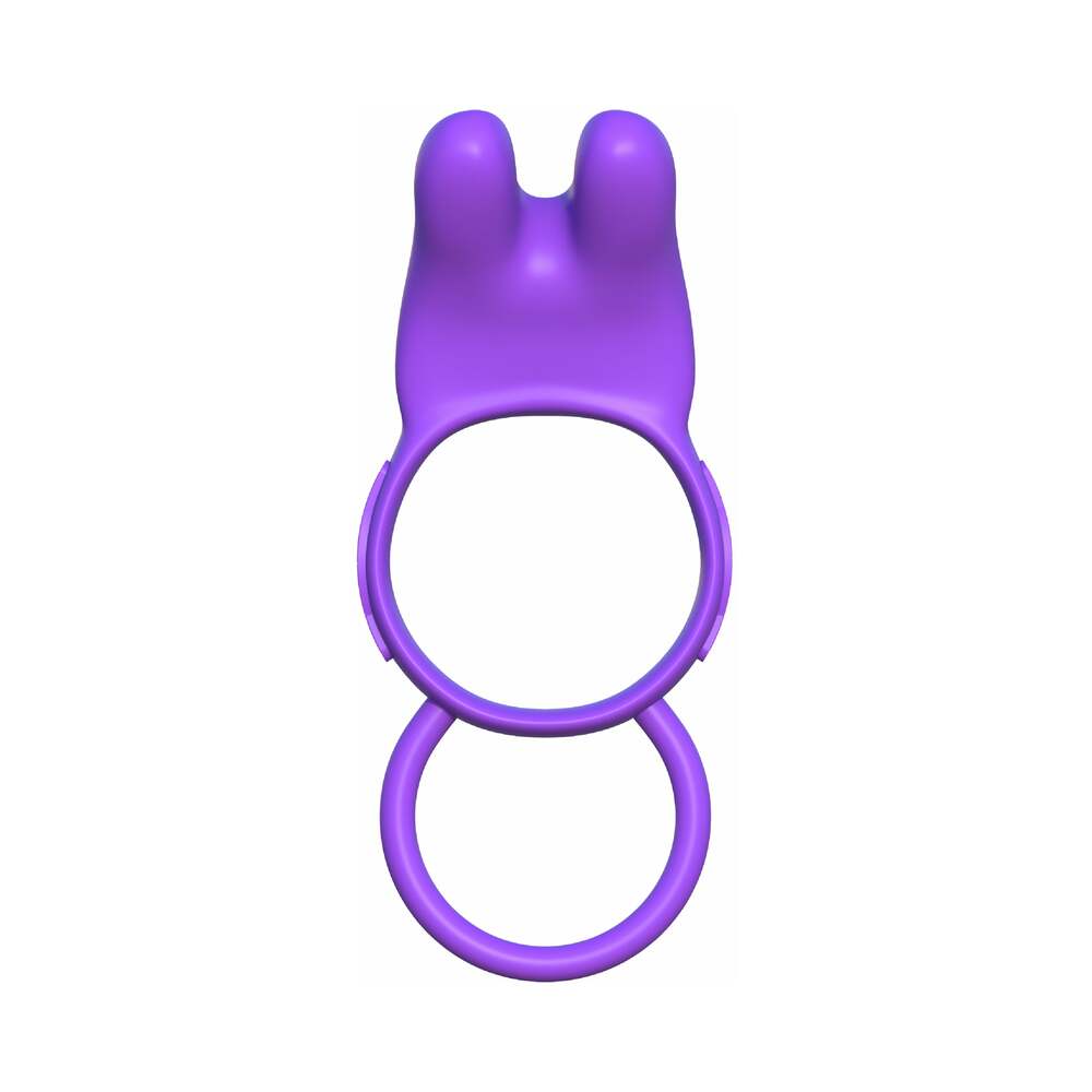 FCR Twin Teazer Rabbit Ring Purple