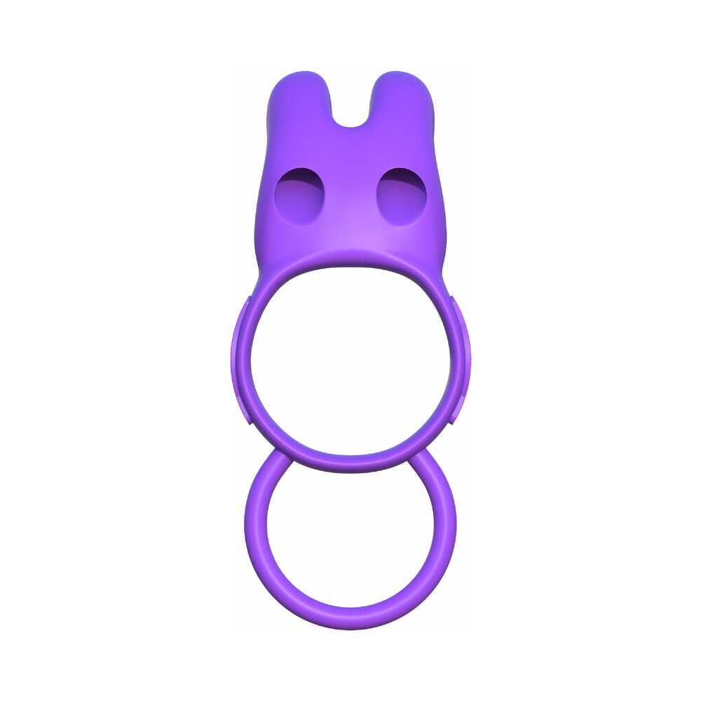 FCR Twin Teazer Rabbit Ring Purple