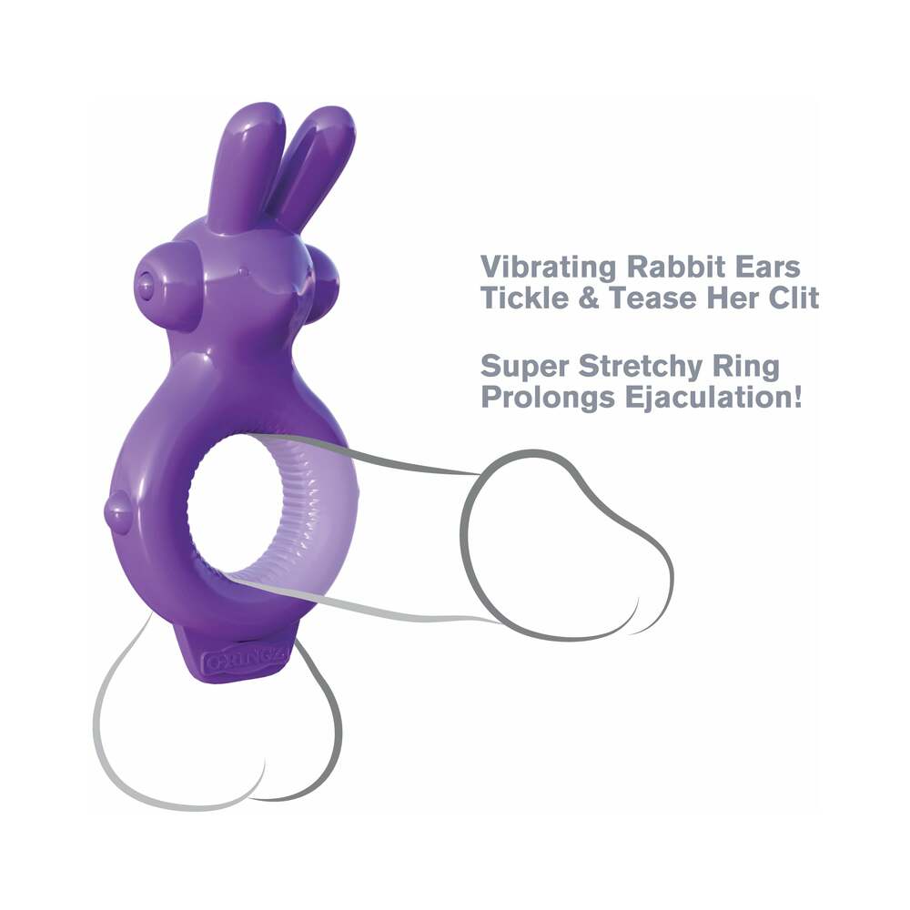 FCR Vibrating Ultimate Rabbit Ring Pur