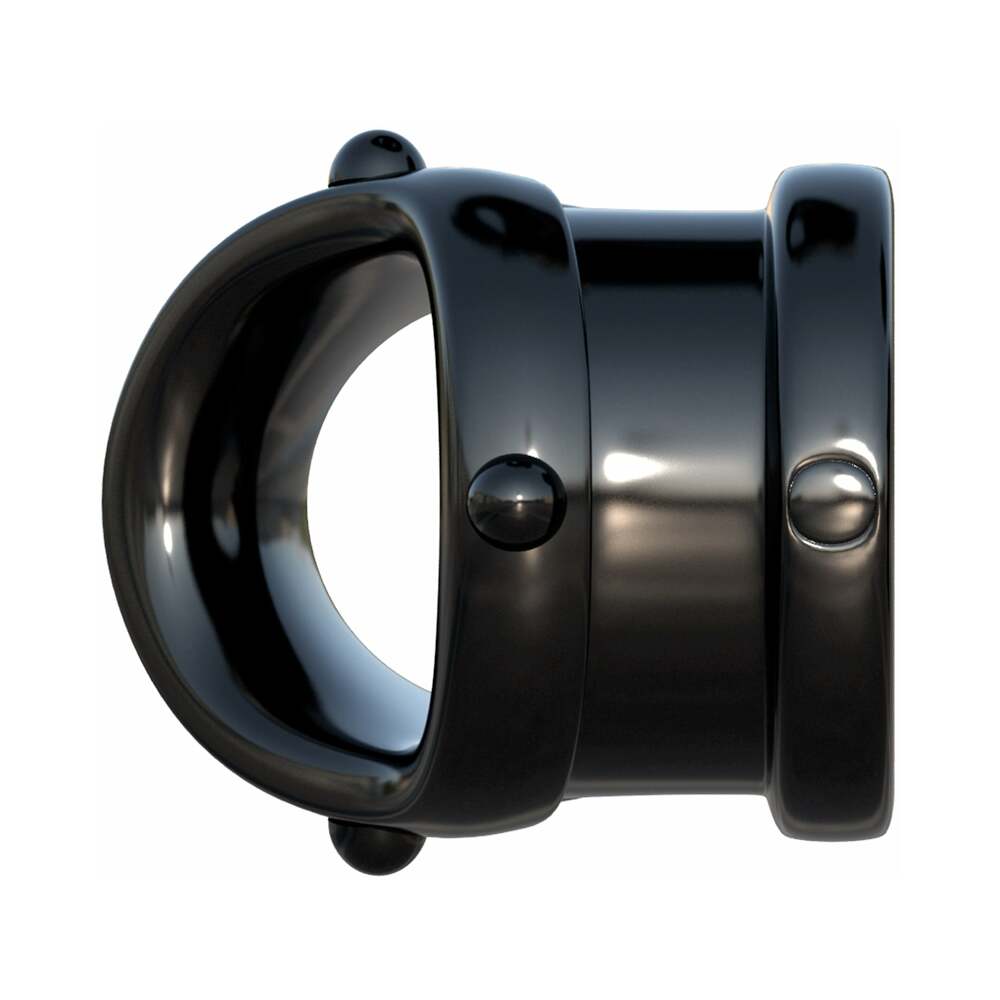 Fantasy C-Ringz Rock Hard Cock Pipe Sling Black