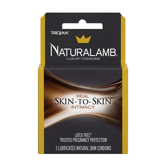 Naturalamb Lubricated Condoms 3-Pack