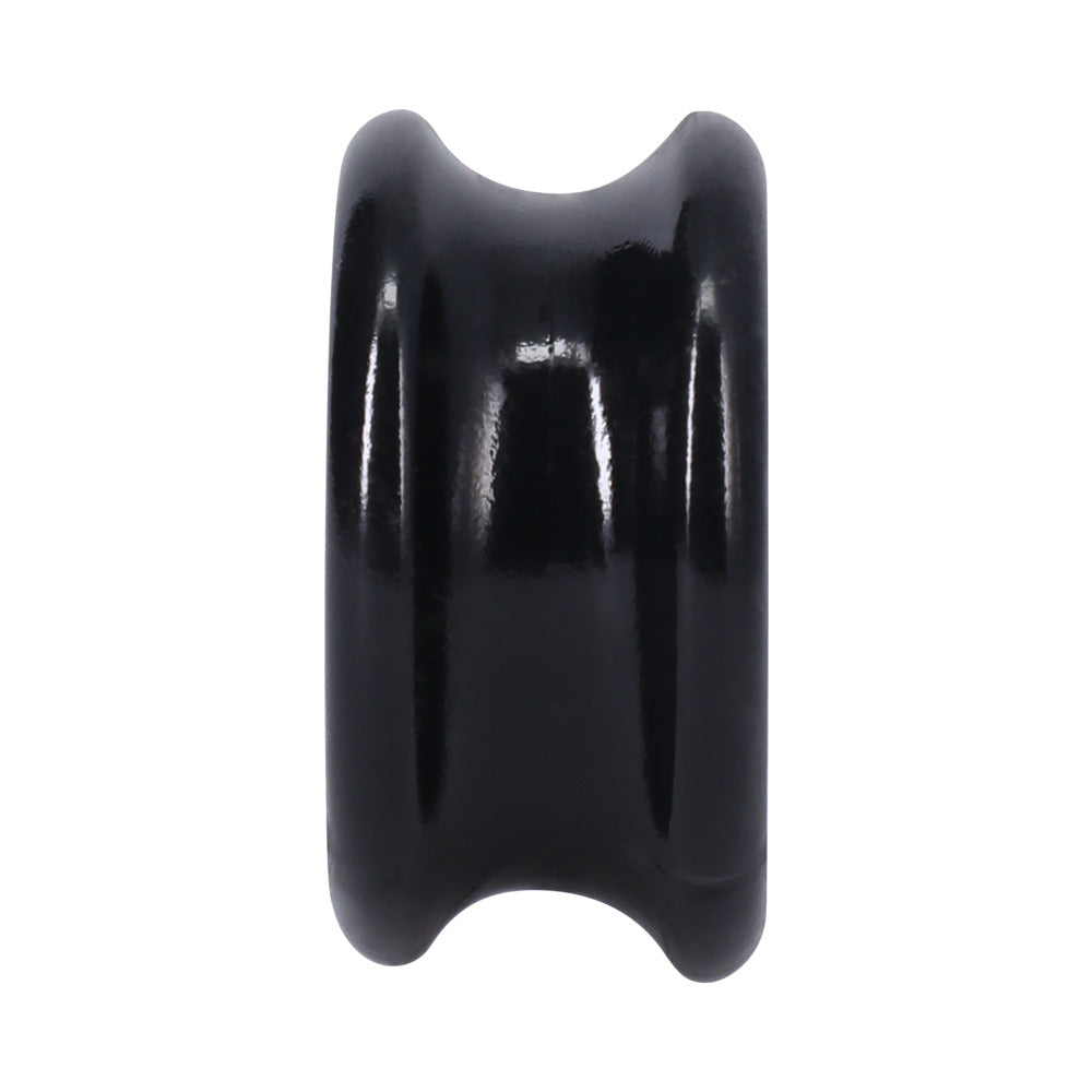 Rock Solid Convex Black C Ring