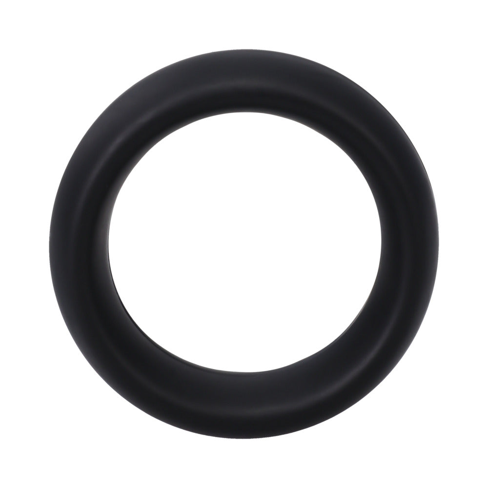 Rock Solid Silicone Black C Ring Small