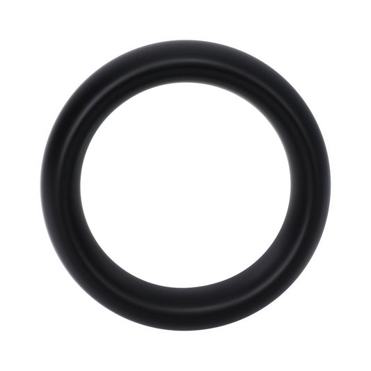 Rock Solid Silicone Black C Ring Large